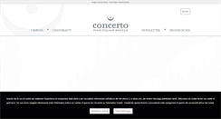 Desktop Screenshot of concertohotels.com